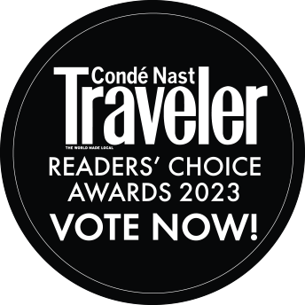 2023 Conde Nast Traveler Readers' Choice Awards Vote Now Button
